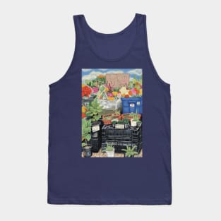 Farmers Market Flowers Tank Top